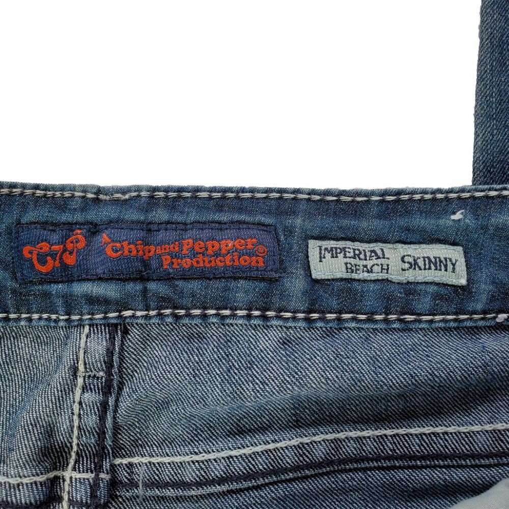 C7P Imperial Beach Skinny Jeans size 3 - Picture 6 of 7